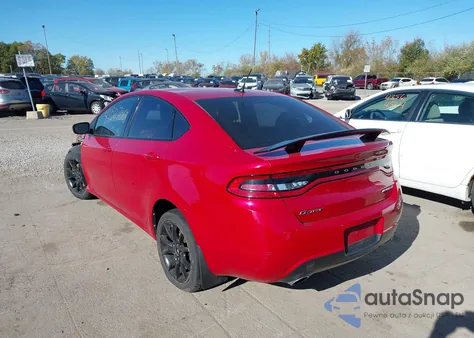 2013 Dodge Dart Rallye from USA, damaged, VIN 1C3CDFBA6DD110239